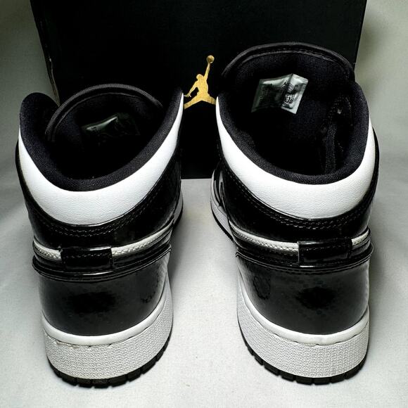 Nike Air Jordan 1 Mid SE GS All Star 2021 - Size 6 -Men's Black Trending Shoes - Picture 5 of 9